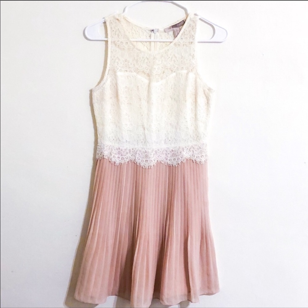Summer Lace & Chiffon Dress